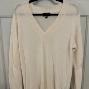 Rag & Bone Designer Cream Cashmere Sweater size XXS